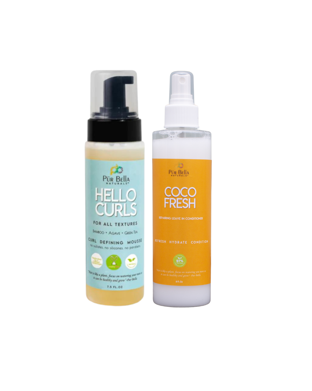 DONNA BUNDLE~  (Hello Curls + CoCo Fresh Spray Leave In Conditioner) (Black Friday)