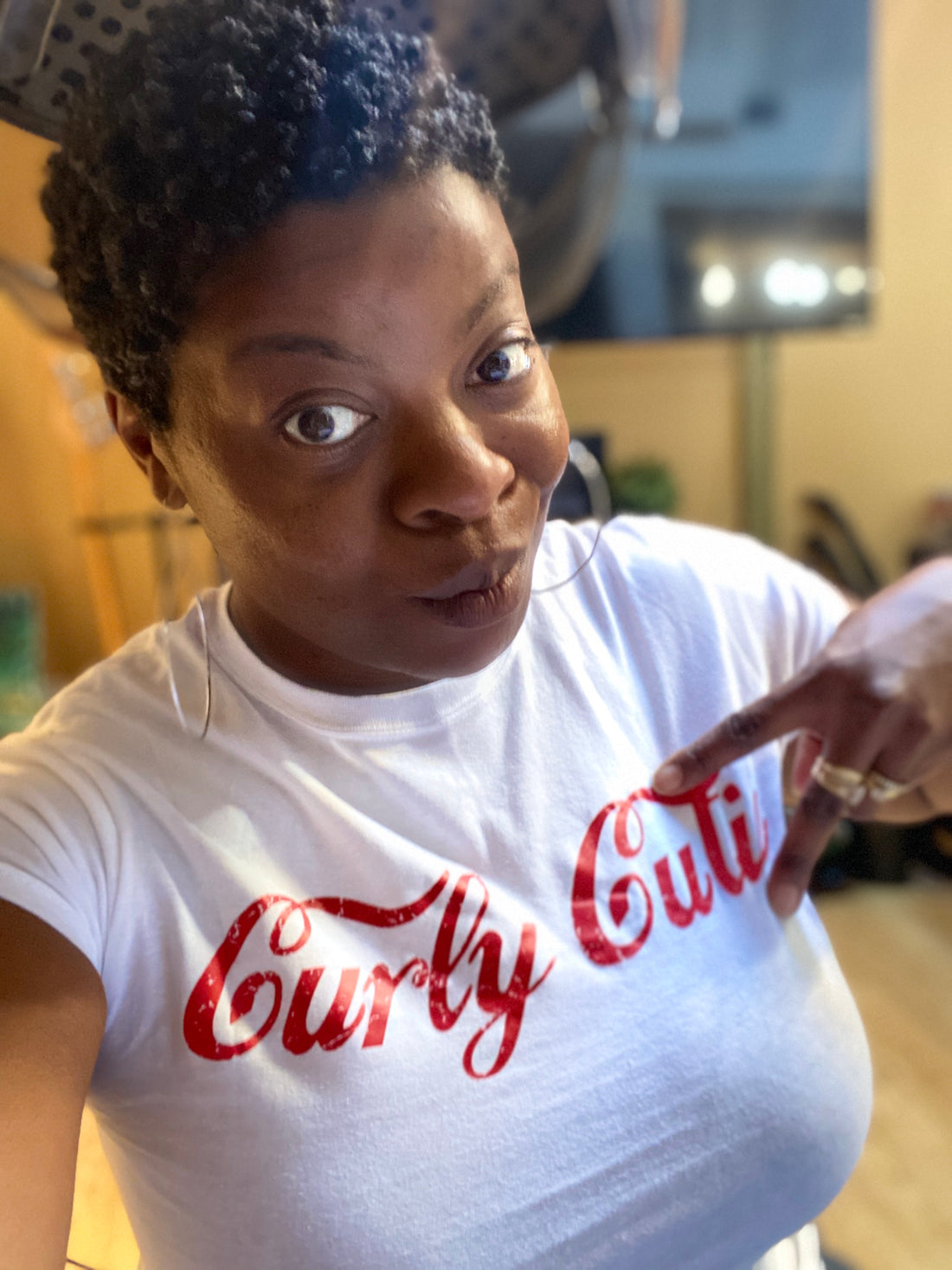 Curly Cutie Tee