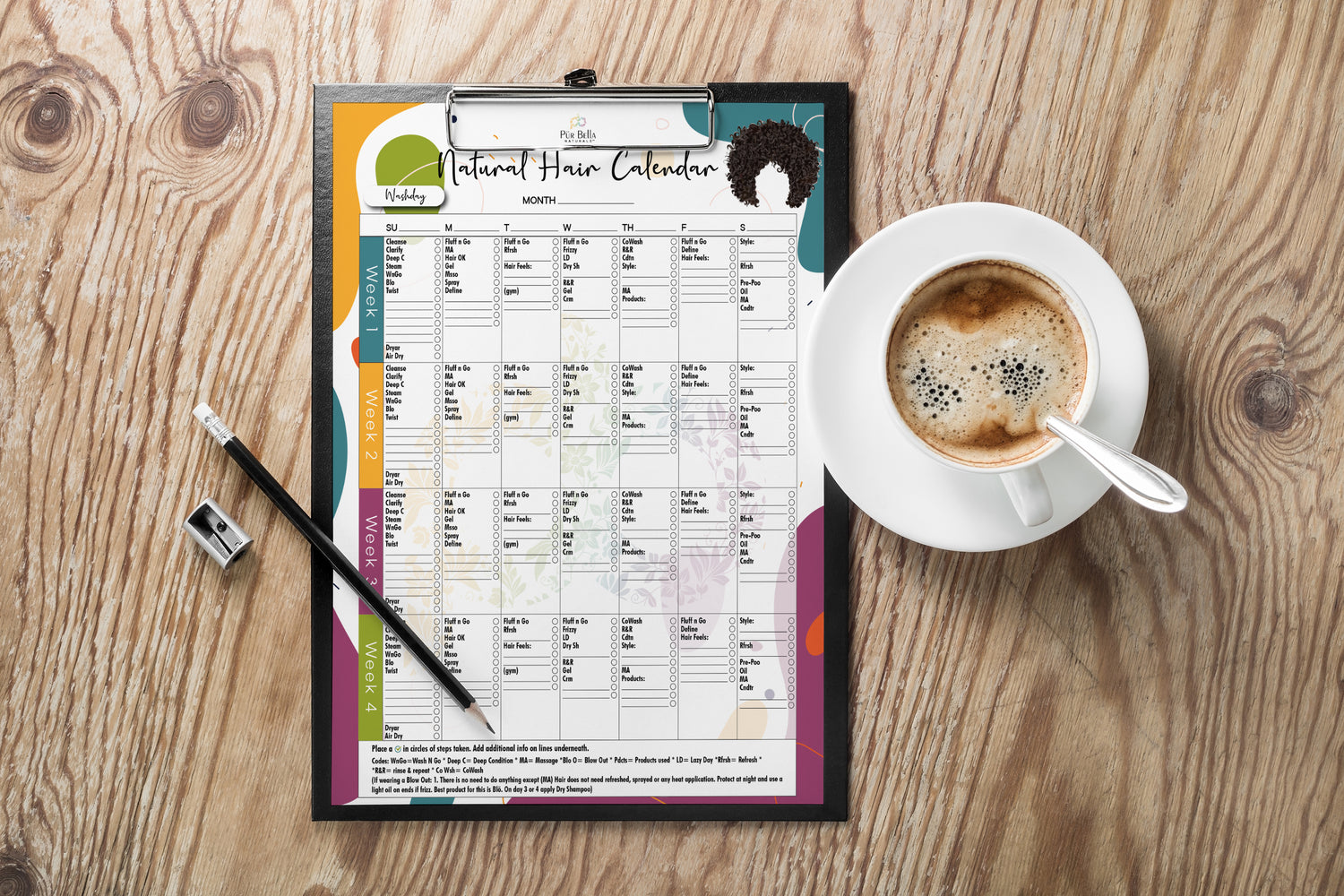 Your Natural Hair Calendar